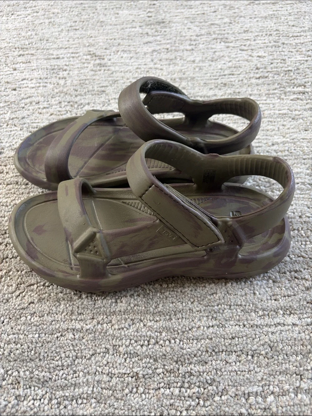 Teva Kid's Hurricane Drift Huemix - Olive Swirl C2